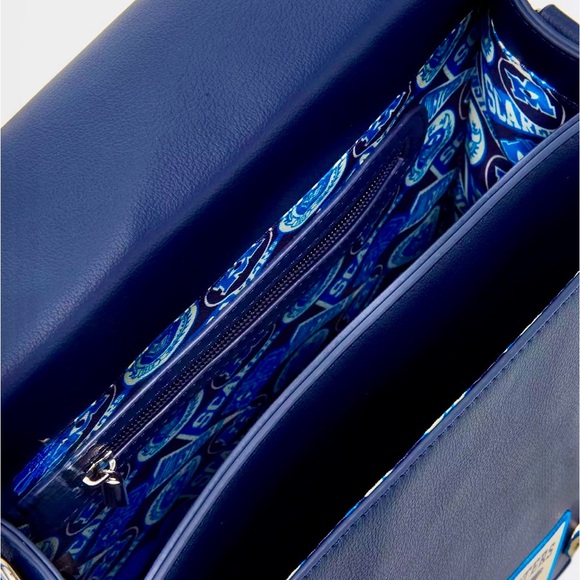 NEW Disney Pixar MONSTERS INC University Patches Backpack Shoulder Bag BoxLunch - Picture 4 of 4